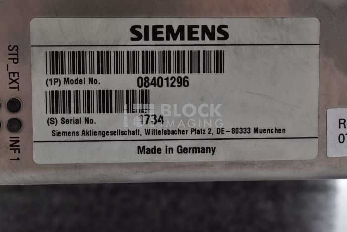 8401296 - Siemens - CT - XDC Component | Block Imaging